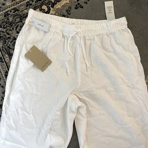 Brand new Wilfrid free lodge linen pants